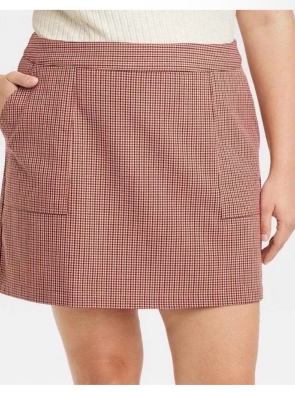 🤎 A New Day Plaid Mini Skirt – Target Brand | 2X | NWT